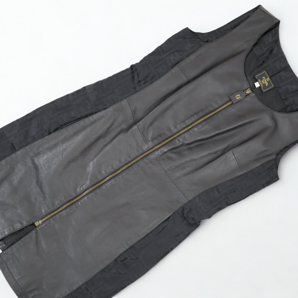 Fendi 90s Leather Mini Dress · Only One Available